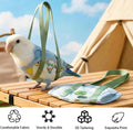 Ouliget Parrot Sling Carrier Bag, Portable Handheld Bird Travel Vests Bag, Escape-Proof Outdoor Walking Bird Pouch for S