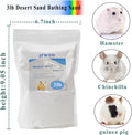 Hamster Bath Sand, 3lb Dust Free Desert Sand or Potty Litter Sand for Hamster Chinchillas Gerbil Syrian Mice Small Anima