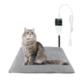 TinyWiz Pet Heating Pad for Dogs and Cats with Temperature Adjustment and Timer, Indoor Outdoor Heated Bed with Overheating Protection for Cat Dog House