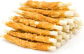 Jungle Calling Dog Treats, Chicken Wrapped Rawhide Sticks for Dogs, Grain-Free Natural Small Dogs Training Treats, Pet Chew Snacks,10.6 oz