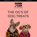 Supercan Pig Ears for Dogs – Natural Dog Chews, Single Ingredient Pork Ear Treats, Long Lasting Dental Chew for Medium &