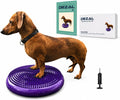 DEZAL Dog Balance Disc 14" - Canine Rehab and Fitness Equipment With Pump