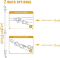 Double Ended Dog Leash,for Obedience Training Easy to Use,Lightweight,Soft for Large and Medium Dogs