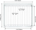11.8in/30cm Pigeon Door Entrance Racing Pigeon Cage T Bars Birdcage Iron Wire Door for Bird Cage Breeding Supply