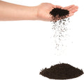 LANDEN Aquarium Substrate Soil for Plant Shrimp Tank,5L Black Medium Size