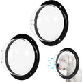 2 Pack Dog Fence Window with Air Holes Diameter 12.44" Deep 4.92"