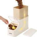 ZOMISIA 15lbs First-in, First-out Dog Food Storage Container