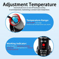 Aquarium Heater 300W Submersible Water Thermostat Fish Tank Heater Adjustable Temperature with Digital Thermometer for 4