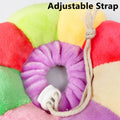 Adjustable Rabbit Protection Cone Collar,Soft Pet Recovery Collar for Rabbit/Chinchilla/Guinea Pigs/Kitten After Surgery