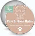 All in One Natural Vegan Dog Paw and Nose Balm, Winter and Summer Paw Protection from Snow, Ice, Salt and Hot Pavement, 