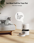 PETLIBRO Automatic Cat Feeder – 3L Programmable Pet Food Dispenser with Freshness Preservation, Timed Portion Control, V