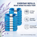 12 Pack Cat Litter Refills Bags, Blue