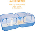 Jhua Small Animal Playpen Pet Cage Tent Large Chicken Run Coop 73"x36"x25"