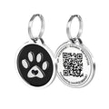 Pet Dwelling QR Code Pet ID Tag – Scan to Contact Owner Instantly, No App Needed, Smart Dog & Cat Tag with Free Personalized Online Pet Profile