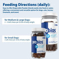Probios for Dogs Soft Chews, Daily Probiotic Supplement for Gut Health, Digestion and Immune Support Medium and Large Breeds, Chicken Liver Flavor, 8.46oz 60 Chews