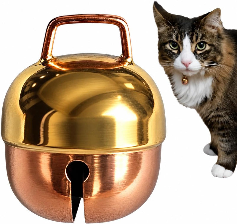Premium Cat Bell – Loud, Anti-Hunting, Bird Saving (Brass, Copper)