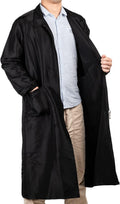 Noverlife Long Length Pet Grooming Workwear with Pockets, Lightweight Anti Static Hairdresser Smock Barber Jacket