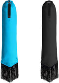 Horse Tail Bag - Pack of 2, Waterproof and Durable, Adjustable Large Opening for Easy Fit, Fringe Design Simulates A Fly