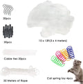 Cat Balcony Net Cat Netting Balcony Rail Net Cat PET Balcony Anti Fall Netting Cat Fence Nets Transparent Nylon Pet Mesh