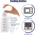 Kitten Bottle Feeding Kit, Newborn Nursing Bottle with Silicone Nipples, 10 FR Feeding Tube, Pet Pill Shooter, Aspirator