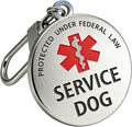 30mm Service Dog ID Tag for Collar Harness Vest