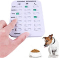Pet Feeding Reminder for Dogs Cats - Magnetic Sticker 3 Times A Day Indication Chart Feed Your Pets, Magnets and Double 