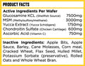 Majesty's Flex XT Wafers - Superior Horse / Equine Joint Support With Increased Supplement Levels - Glucosamine, MSM, Yu