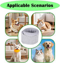 Cat Neck Brace Elizabethan Collar,Breathable & Adjustable Cone Collar After Surgery Recovery,Anti-Scratch Anti-Lick Prot