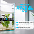 Horizontal Stick On Thermometer Strip, Digital Temperature Display for Fermenting, Brewing, Wine, Beer, Kombucha or Aqua
