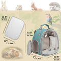 The Small Animal Carrier Backpack with Reptile Hammock Set for Bearded Dragon,Guinea Pig