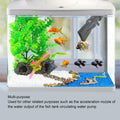 2 Pcs ABS 360° Rotating Aquarium Duckbill Nozzle Adjustable Direction Aeration Port Water Outlet Tube for Fish Tank Pump