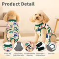 Surgery Recovery Suit for Female Male Dog, Soft Onesie After Spay Neuter, S