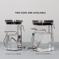 Guinea Pig Water Bottle No Drip, Rabbit Glass Waterer, Chinchilla Stainless Steel Nozzle Anti-Bite Water Dispenser for S