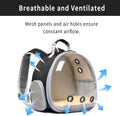 Bunny Carrier, Guinea Pig Carrier,Small Animal Carrier Backpack for Rabbit,Bearded Dragon, Lizard,Hamster,Kitten. Breath