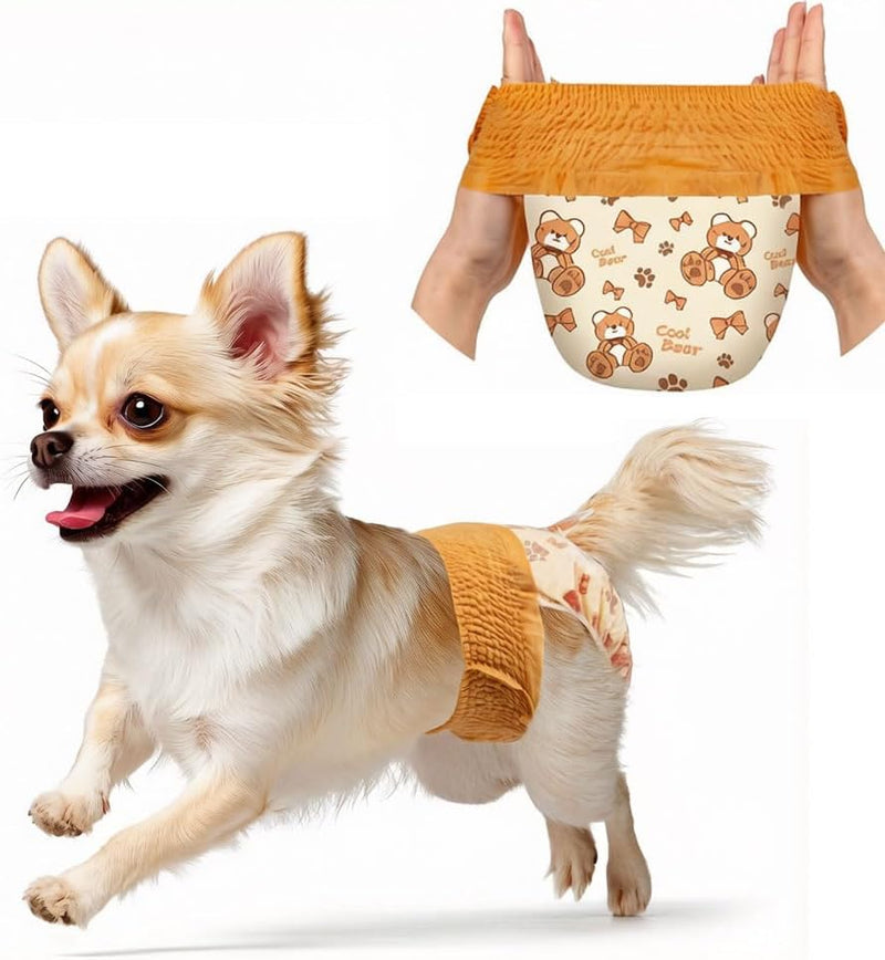Dono Disposable Pull Up Dog Diapers Female, Puppy Diapers Size S 20 Count