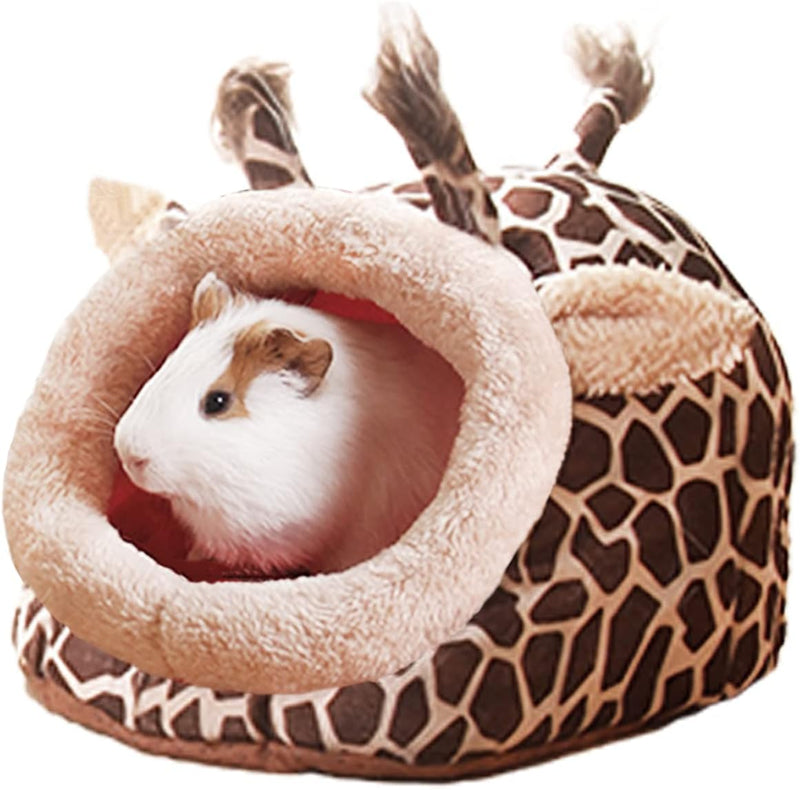 LEFTSTARER Guinea Pig Rat Bed and Hideout for Ferret Hedgehog Sleep and Hide, Hamster Small Pet Animals Supplies Toy Cag