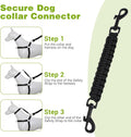 Yuanchu Safety Clip for Dog Collar, Double Ended Dog Collar Safety Clip