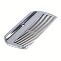 2PCS Polished Aluminum Horse Combs, Portable Pet Grooming Combs, Universal for Horses and Pets