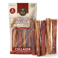 Bully Bunches 6 Inch Collagen Wrapped in Beef Bully Stick | Consistently Sized, All-Natural, Long Lasting Dog Chew | Dental Stick for Avid Chewers (6 Inch, 5 Pack)