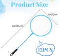 12 Pcs Aquarium Fish Net Cleaner Fish Tank Small Aquarium Nets Mini Cleaner Nets High Density Fishes Fine Tank Filter Ne