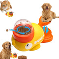 Jkwiwe Duck Dog Treat Dispenser Toy for Small Breeds - Interactive Slow Feeder Puzzle & Food Dispensing Toy, Mental Stimulation Puppy Chew Toy for Healthy Digestion & IQ Training