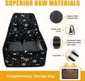 Pet Dog Booster Seat, Upgrading the Framed wall to Prevent Collapse，Breathable and Foldable Pet Car Basket，Removable and