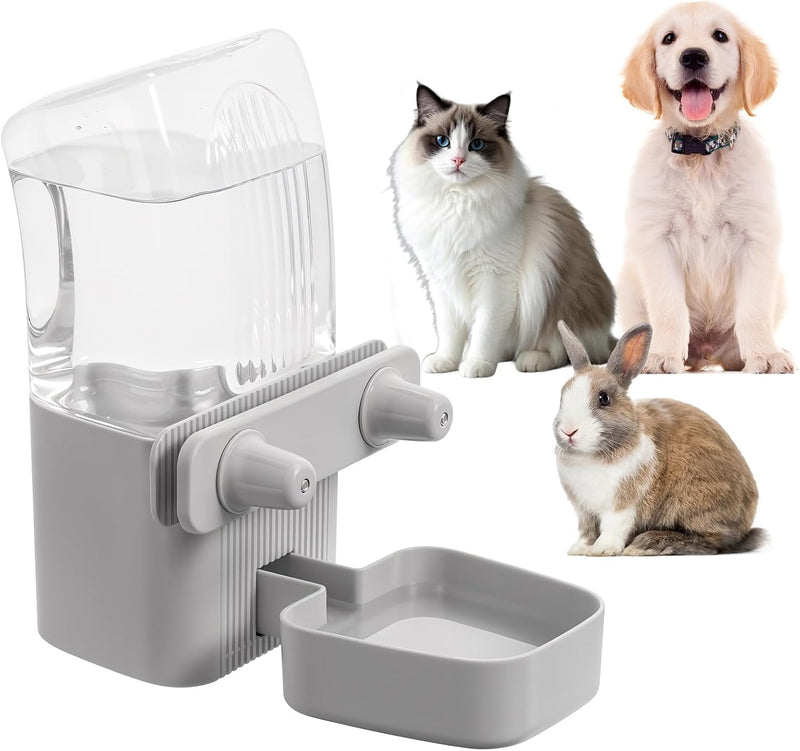 Kenond 50oz Rabbit Water Dispenser,Pet Dog Water Bottle for Crate Cage