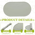 Cat Food Mat 18x10 Inch Silicone Pet Feeding Mat