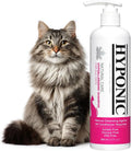 HYPONIC Hypoallergenic Premium Shampoo for All Cats (Scented, 10.14 oz) - Cat Shampoo for Dry Skin, Dandruff, Allergy