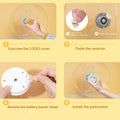 Niteangel Accurately Hamster Wheel Pedometer: 9-Day Continuous Data Records