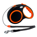 Retractable Dog Leash Automatic Telescopic Tractor Dog Tape, 30 FT Dog Walking Leash for Medium Large Dogs up to 77 lbs with Non-Slip Handle,Night Reflection,Heavy Duty No Tangle