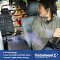 The ZooKeeper Original Car, SUV, Truck Dog Barrier: Adjustable Universal for All Vehicles - Moves with Your Vehicle Seats. Tilt. Slide. Recline. Easy Install - Strong Metal Tubing Gate Pet Divider
