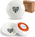 Ceramic Cat Bowl Whisker Friendly, Non-Slip Cat Food Bowls 3-Pack