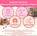 BAYU STORE Japanese Bonito Flakes for Cats – Individually Packed 2g Portions (10 Packs) – 100% Natural Cat Treat & Food Topper – Finely Shaved, Easy to Eat – Made in Japan